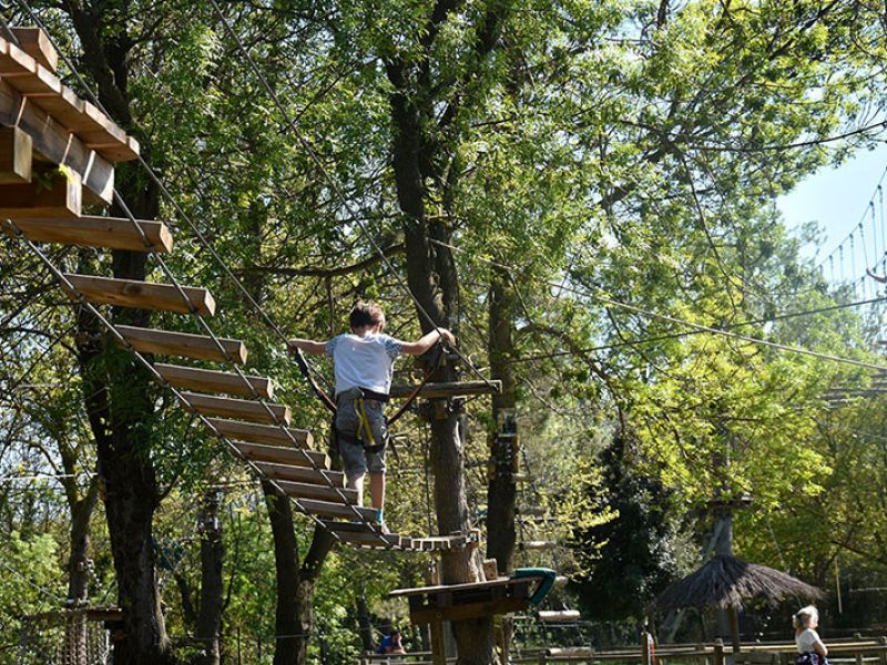 Camping Argelès-sur-Mer Ciela Village Les Marsouins Parc accrobranche