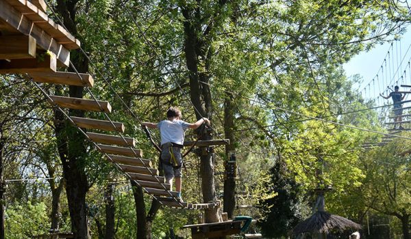 Camping Argelès-sur-Mer Ciela Village Les Marsouins Parc accrobranche